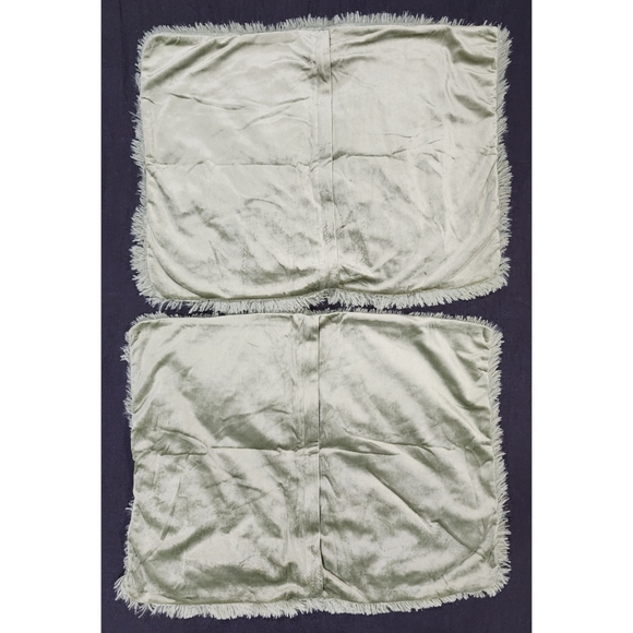 Bedding Sage Green Pillow Shams Standard Pillow Shams Sage Green Faux